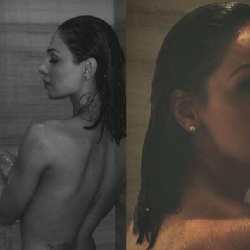 Anna Tatangelo si mostra nuda sotto la doccia…