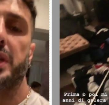 Fabrizio Corona, ladri in casa la vigilia di Natale…